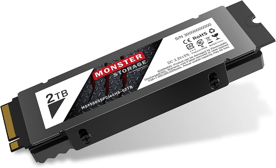 内蔵型SSD SP M.2 PCIe Gen 4 x4 SSD 2TB Amazon | Monster Storage NVMe 2TB SSD PCIe Gen 4×4 最大読込